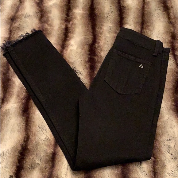 Rag & Bone Denny High Rise Ankle Skinny Jeans - Picture 9 of 10